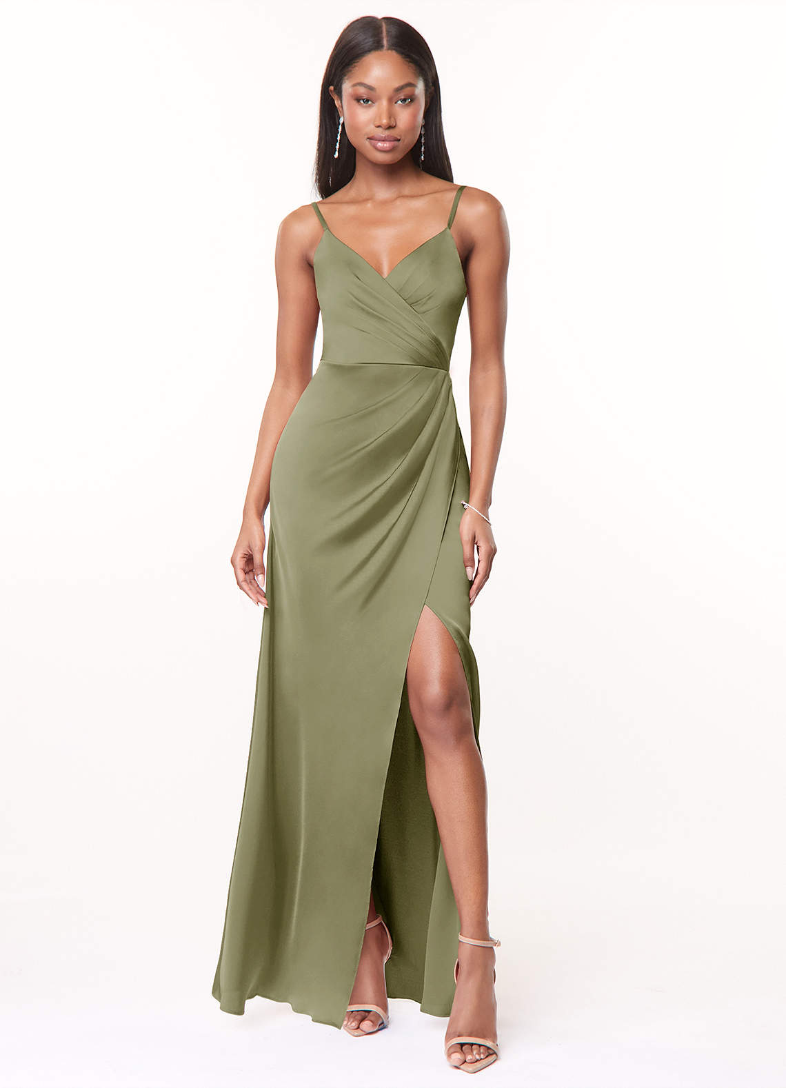 Maci Stretch-Satinkleid-AZ21915776-Endgültiger Verkauf