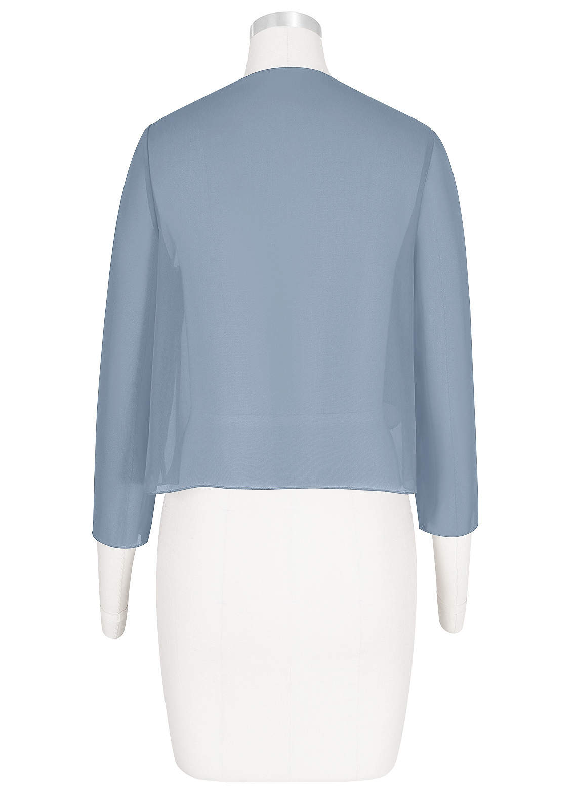 Matching Color Fisher Chiffon Wrap-AZ55175796-Letzte Chance