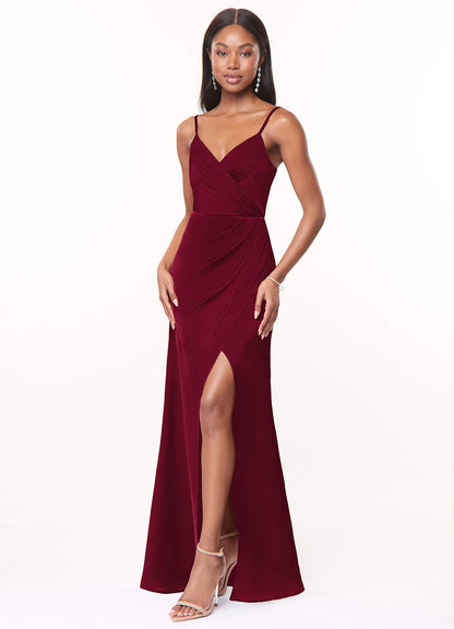Maci Stretch-Satinkleid-AZ13876943-Endgültiger Verkauf
