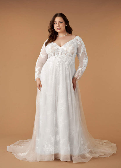 Leila Wedding Dress-AZ76570283-Letzte Chance