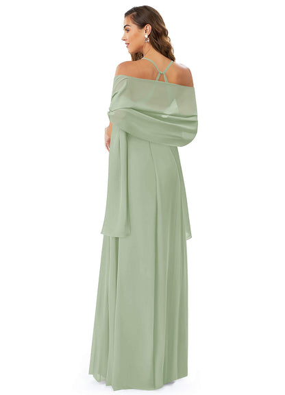 Matching Color Ireland Chiffon Shawl-AZ60338852-Letzte Chance