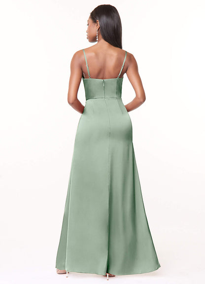 Maci Robe En Satin Extensible-AZ5436602-Endgültiger Verkauf