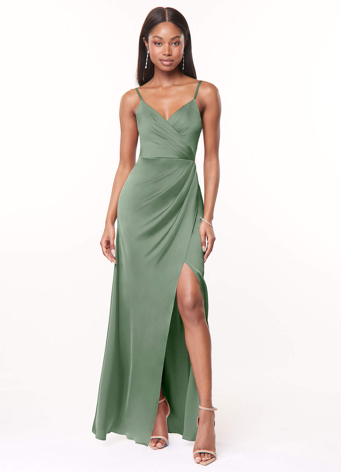 Maci Stretch-Satinkleid-AZ6654817-Endgültiger Verkauf