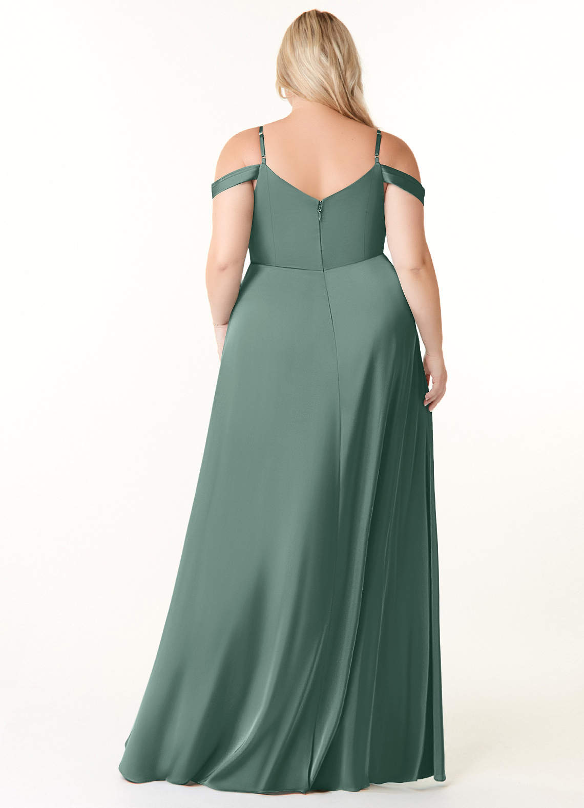 Ocean Stretch-Satinkleid-AZ6887050-Letzte Chance