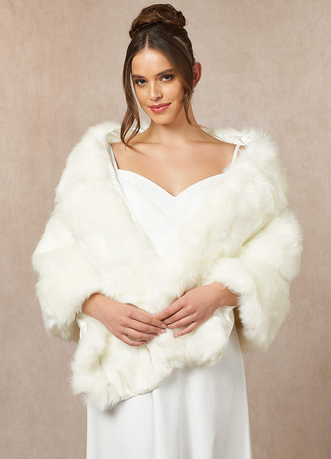 Joy Faux Fur Wrap-SF17507-Letzte Chance