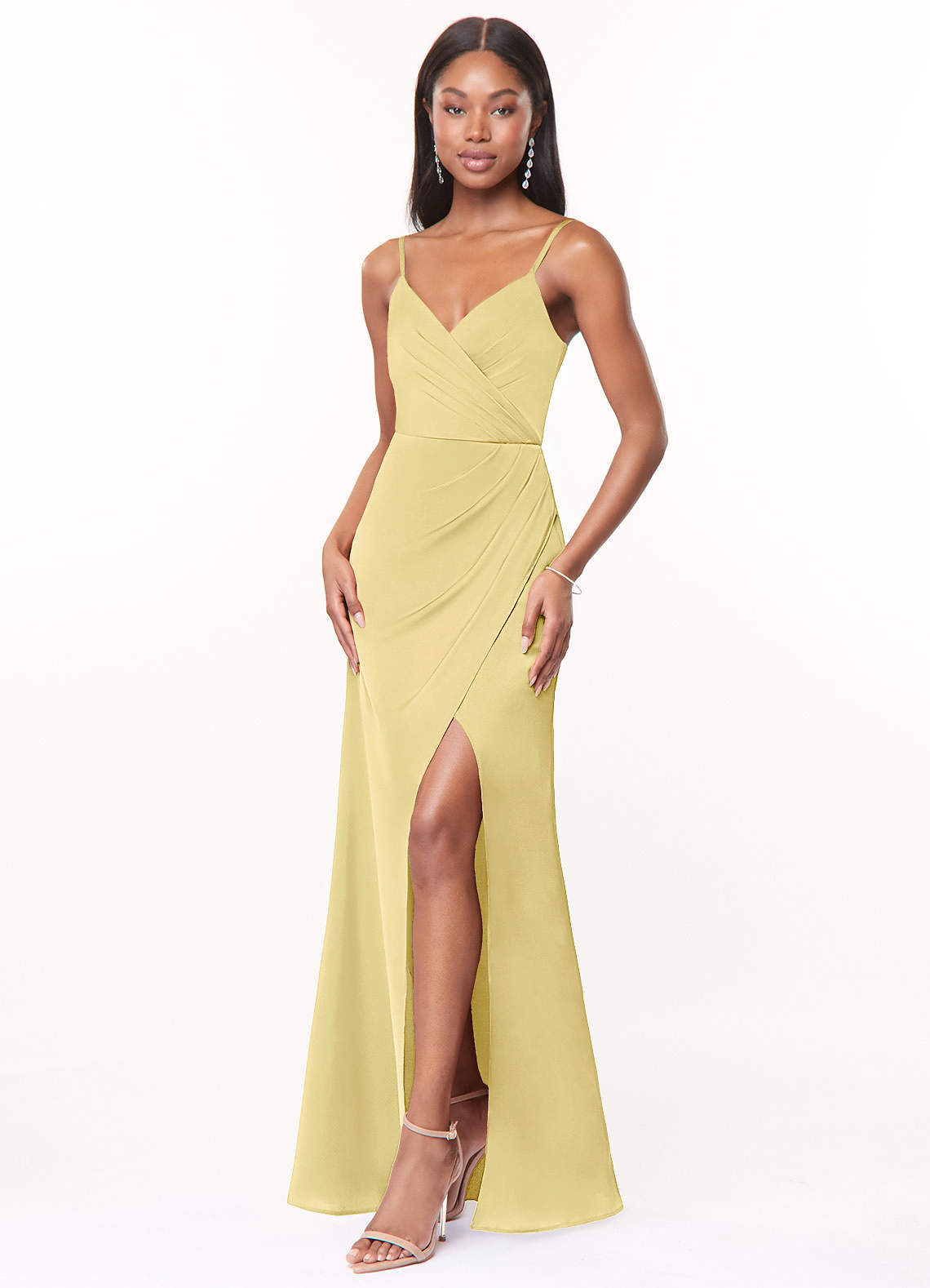 Maci Stretch-Satinkleid-AZ88929629-Endgültiger Verkauf