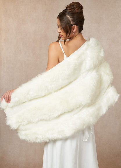 Joy Faux Fur Wrap-SF17507-Letzte Chance