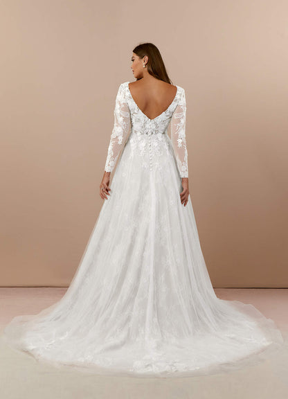 Leila Wedding Dress-AZ76570283-Letzte Chance
