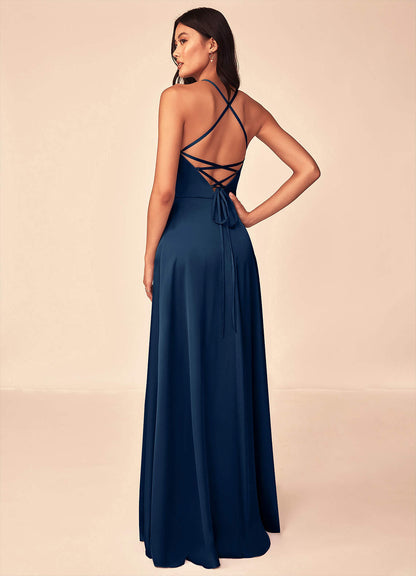Mei Stretch-Satinkleid-AZ6859176-Endgültiger Verkauf