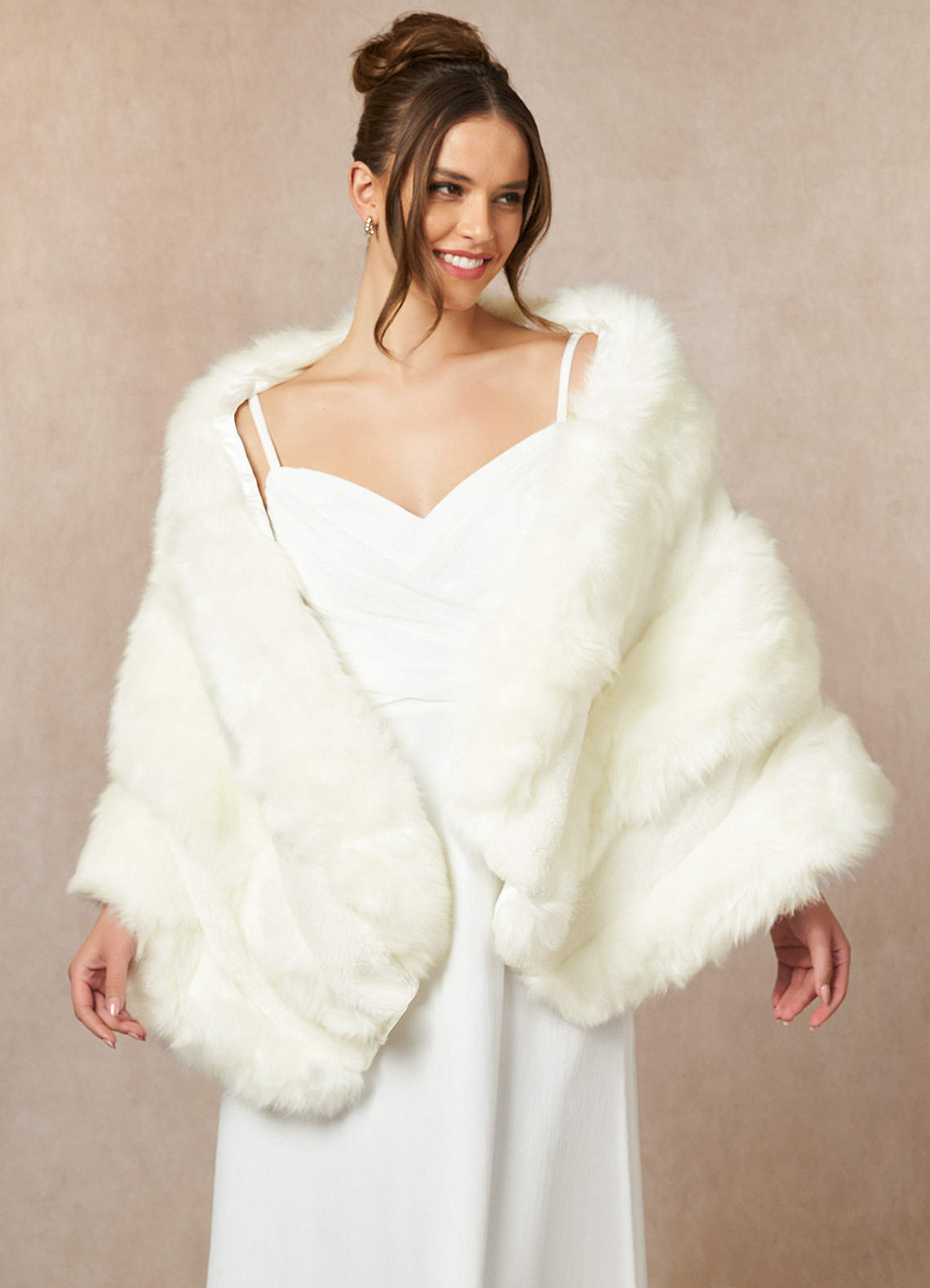 Joy Faux Fur Wrap-SF17507-Letzte Chance