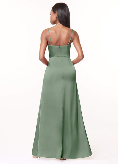 Maci Stretch-Satinkleid-AZ6903178-Letzte Chance