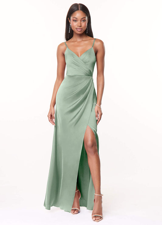 Maci Robe En Satin Extensible-AZ5436602-Endgültiger Verkauf