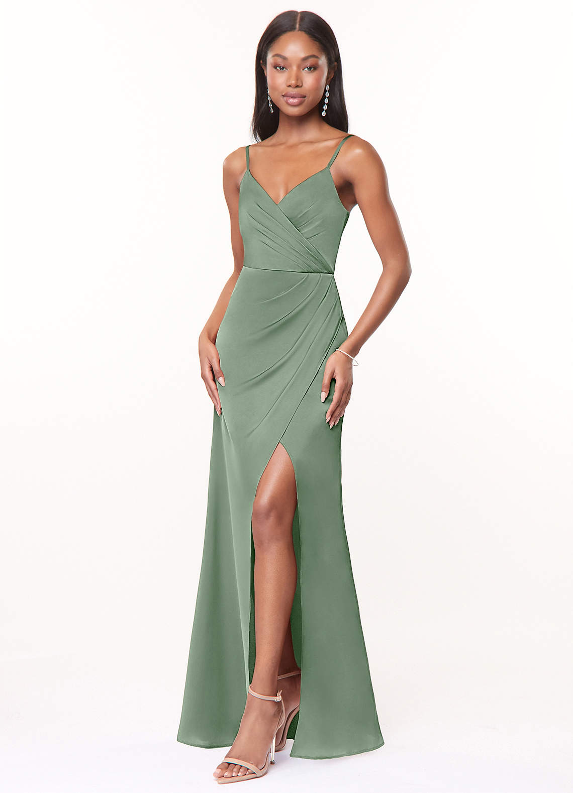 Maci Stretch-Satinkleid-AZ6903178-Letzte Chance