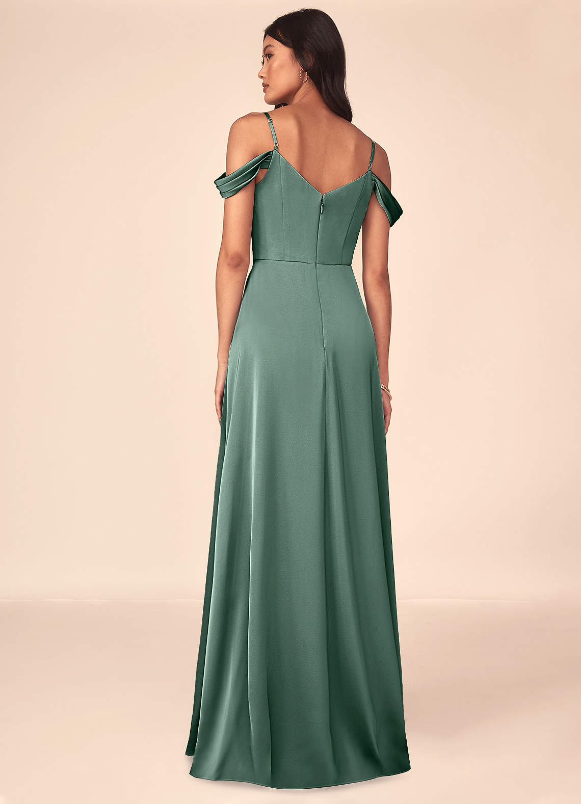 Ocean Stretch-Satinkleid-AZ6887050-Letzte Chance