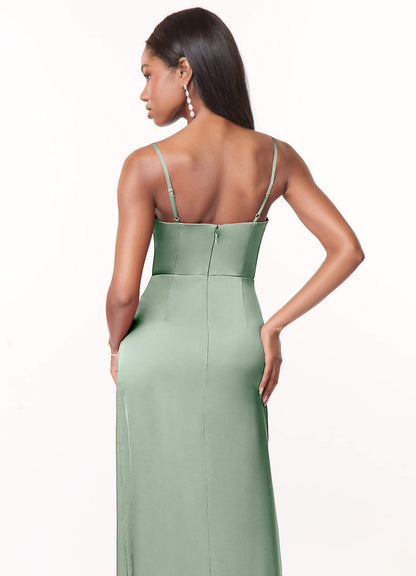 Maci Robe En Satin Extensible-AZ5436602-Endgültiger Verkauf