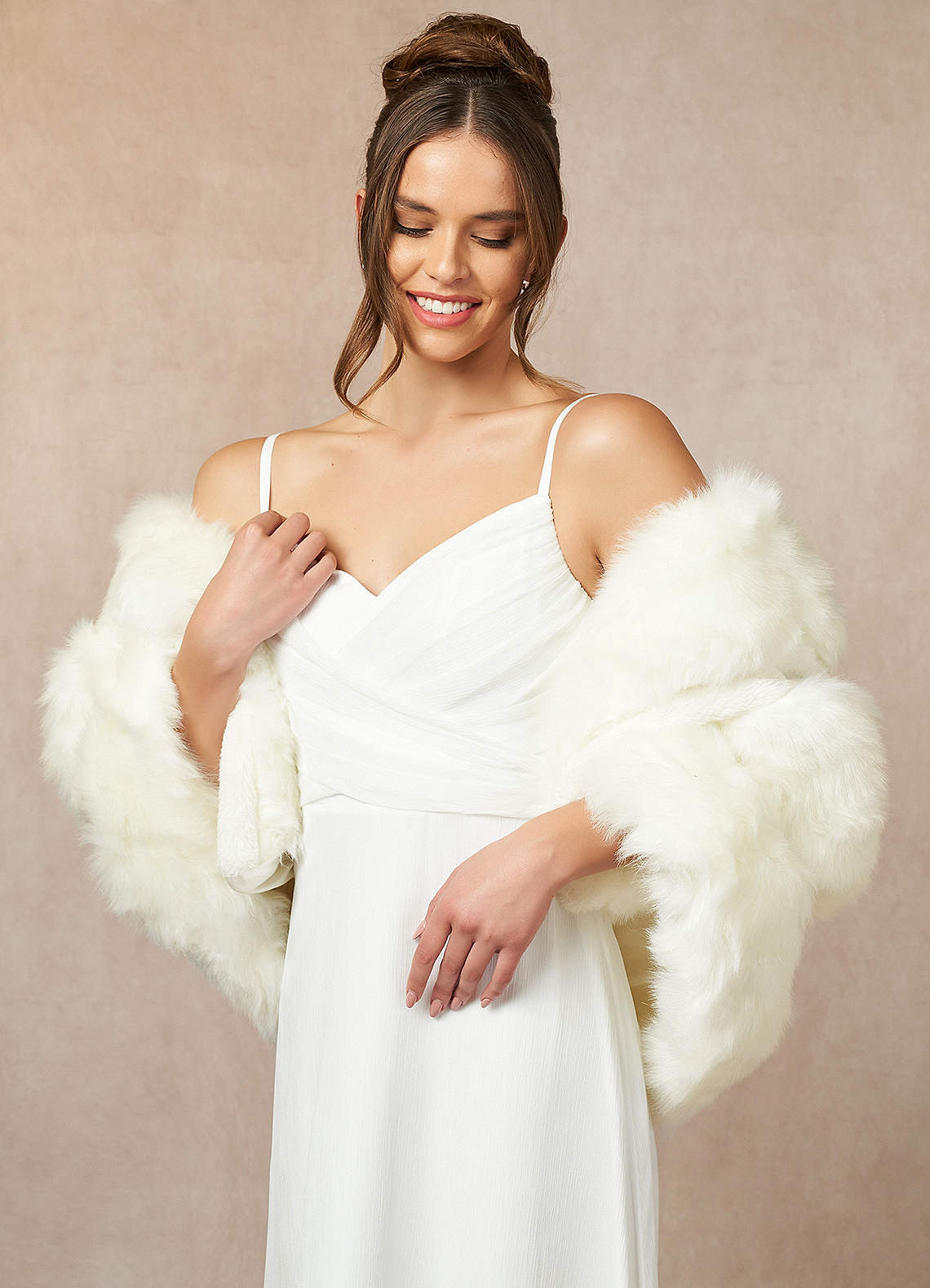 Joy Faux Fur Wrap-SF17507-Letzte Chance