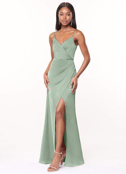 Maci Robe En Satin Extensible-AZ5436602-Endgültiger Verkauf