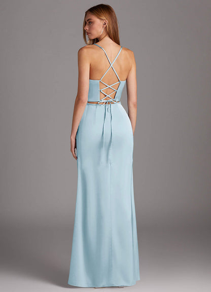 Brookelle Stretch Satin Dress-AZ63899265-Endgültiger Verkauf