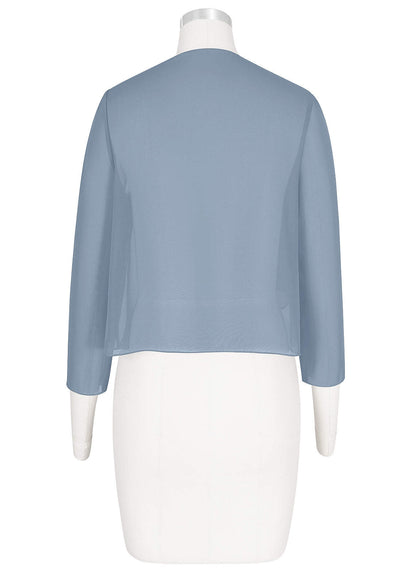 Matching Color Fisher Chiffon Wrap-AZ55175796-Letzte Chance